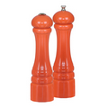 10" Autumn Hues Pepper Mill/Salt Shaker Set (Butternut)